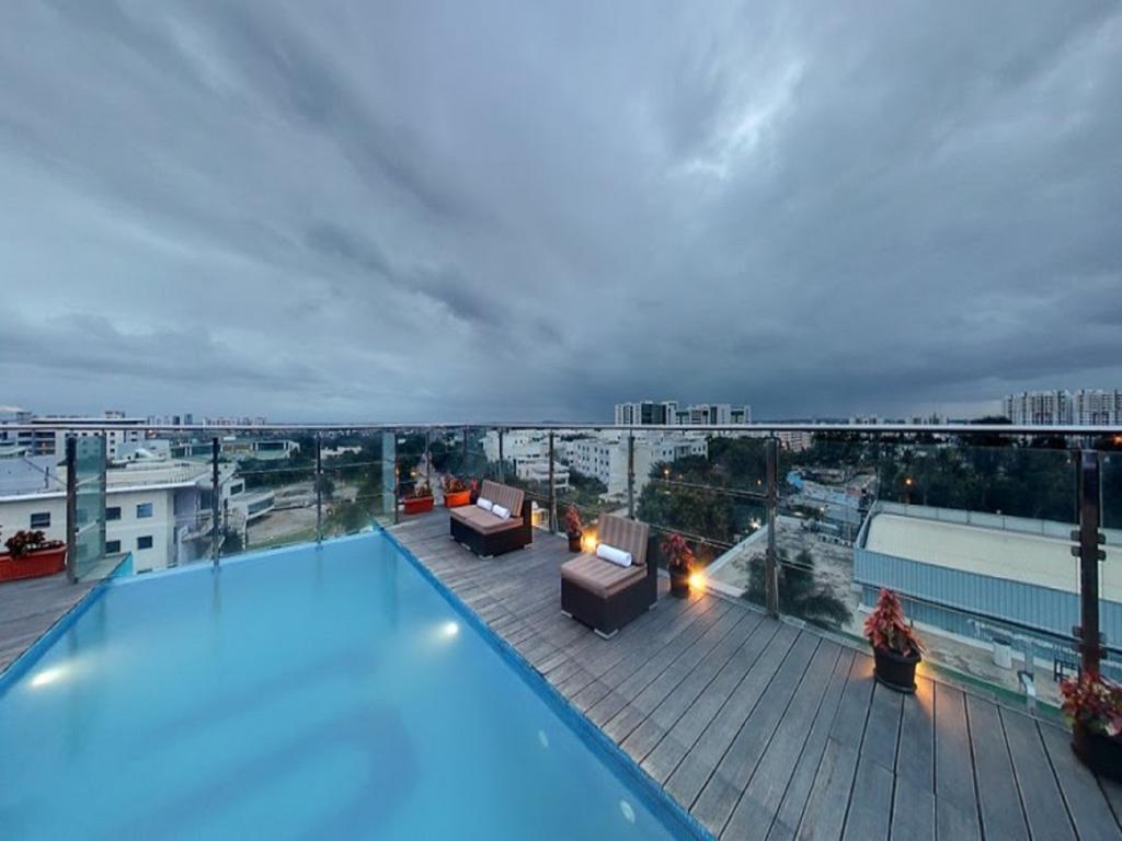 Svenska Design Hotel, Electronic City, Bangalore Kammasandra Экстерьер фото